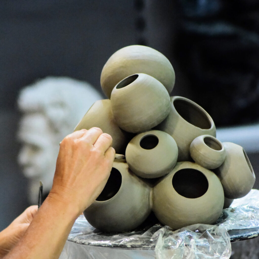 Œuvre en céramique